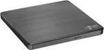 LG H.L Data Storage | Ultra Slim Portable DVD-Writer | GP60NB60 | Interface USB 2.0 | DVD&plusmn;R/RW | CD read speed 24 x | CD write speed 24 x | Black | Desktop/Notebook