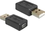 DeLOCK Adapter USB 2.0 A Stecker > mini USB B 5 Pin Buchse