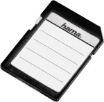 M&auml;lukaart HAMA Memory Card Labels 18 pieces, black/white 95916