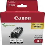 Tooner CANON PGI-570XL BK TWIN SEC