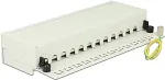 DELOCK Desktop Patchpanel 12 Port Cat.6 grau (87292)