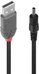 Lindy USB2.0 Typ A an DC 3,5/1.35 Hohlstec Adapterkabel 1,5m