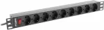 LANBERG RACK POWER STRIP 19" PDU 1U 9X SHUKO