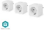 Nedis WIFIP121FWT3 smart plug 3680 W Home White
