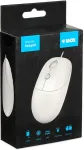 Hiir IBOX i011 Seagull wired optical mouse, white
