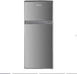 K&uuml;lmik MPM MPM-125-CZ-11/E silver refrigerator with a freezer