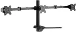 EQUIP 650125 Tisch/Bankhalterung Min. 43,2 cm (17") Max. 68,6 cm (27") Max. VESA 100 x 100 mm 21 kg Schwarz