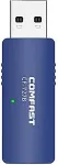 Noname WiFi, Bluetooth USB adapter, 1300Mbps, 2.4GHz, 5GHz