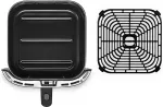 COSORI ICONIC Single stainless steel hot air fryer (stainless steel, 1,725 ??watts, basket 6.2 liters)