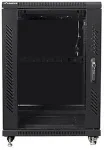 LANBERG | Rack cabinet 19" free-standing 15U/600x800 (flat pack) | FF01-6815-12B | Black
