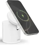 Sbs TEWIRMAGFOLD2IN1 mobile device charger Headset, Smartphone White USB Wireless charging Fast charging Indoor