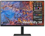 Monitor SAMSUNG ViewFinity S8UP S27B800PXP (68 cm (27 Zoll), Black, UltraHD/4K, IPS, USB-C, HDMI)