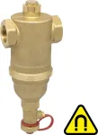 ICMA | 746 | F-F dirt separator for heating and cooling systems with a removable magnetic cartridge