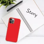 Fixed Story cover for Apple iPhone 16 Pro, red