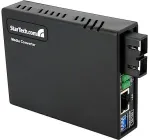 Startech .com 10/100 Mbit/s Ethernet LWL / Glasfaser Multimode Medienkonverter SC 2km - Medienkonverter - 10Base-T, 100Base-FX, 100Base-TX - RJ-45 / SC multi-mode - 1310 nm (MCM110SC2EU)