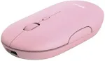 Hiir Trust PUCK/Travel/Optical/1600 DPI/USB+BT/Pink