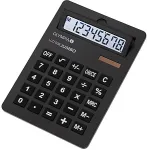Kalkulaator Olympia Taschenrechner LCD-908 Jumbo schwarz