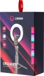 Veebikaamera LORGAR Circulus 910, Streaming web camera, 5MP 2592X1944 max resolution, up to 60fps, 1/2.8", Sony STARVIS CMOS image sensor, full glass lens, 5.5" built-in ring light (1700-14 000K), foldable tripod, auto focus, dual microphones with AI ...