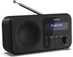 Raadio SHARP DR-P420(BK) Tokyo Portable Digital Radio, FM/DAB/DAB+, Bluetooth 5.0, USB or Battery Powered, Midnight Black | Sharp | Tokyo Digital Radio | DR-P420(BK) | Bluetooth | Wireless connection | Portable | Midnight Black