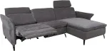 Home4you Nurgadiivan DAYTON PN, elektriline recliner 268x94/157xH100cm, tumehall
