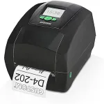 CUSTOM LABEL PRINTER D4 202 DISPLAY USB RS232 BLACK