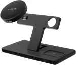Fixed | MagPowerstation 3-in-1 wireless charging stand with MagSafe mount support | FIXMPOS-BK | Black