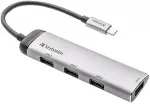 Verbatim USB-C Multiport Hub Four Port USB 3.2 Gen 1