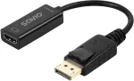 Savio Adapter DisplayPort (M) v1.2 - HDMI A (F) v1.4, 4K, AK-62