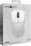 Hiir White Shark BORS-W WGM-5021 12000 DPI Wireless Gaming Mouse, White