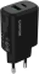 Canyon charger OnCharge 200 20W 1xPD 1xQC EU Black