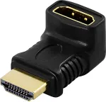 DELTACO Adapter HDMI-M - HDMI-F, nurkmine / HDMI-14B