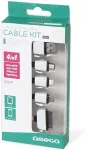 Omega kaabel USB - microUSB/miniUSB/Lightning/Apple 30-pin 4in1 (OUCK4WB)