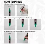 Noname uni POSCA markerpliiats PC-1MR, &uuml;lipeen 0,7 mm ots, 8 tk, metallikv&auml;rvid
