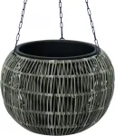 Home4you Lilleampel WICKER D32xH22cm, hall