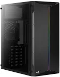 Korpus Aerocool Split Midi Tower Black