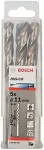 Bosch Powertools Bosch Metal twist drill HSS-Co, DIN 338, 11.0mm (5 pieces, working length 94mm)