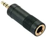 Lindy Audioadapter 3.5mm/6.3mm m/f