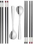 Zwilling 39180-001-0 chopsticks Chopsticks set Black, Stainless steel