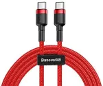 Noname Baseus Cafule USB-C kabel 60W 1m r&oslash;d