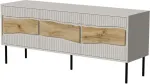 Cama MEBLE Cama INSERTO 3D TV cabinet 143.5x40x61.5 cashmere + LED
