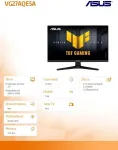 Monitor ASUS TUF Gaming VG27AQE5A computer 68.6 cm (27") 2560 x 1440 pixels Quad HD LED Black