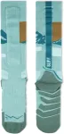 Buff Merino HW Over Calf Socks HW01, Green L