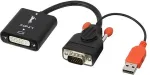 Lindy Konverter VGA auf DVI-D 1920x1200 Strom &uuml;ber USB