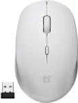 Hiir Defender Wireless mouse silent click AURIS MB-027 800/1200/1600 DPI white