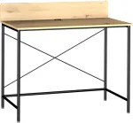 Home4you Kirjutuslaud HEDVIG 100x49,5xH102cm, saar/must