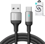 Joyroom USB - Type-C andmesidekaabel, 3A, 1.2m, Black (S-UC027A10)
