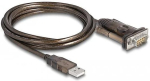 DeLOCK Adapter USB2.0 Typ-A > 1x Seriell RS-232 D-Sub 9Pin S