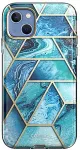 I-Blason Cosmo iPhone 14 Plus Case, 6.7", Ocean Blue