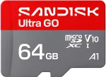 M&auml;lukaart SANDISK Ultra GO MicroSDXC 64GB 140MB/s