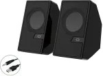 CONCEPTRONIC 2.0-Lautsprecher BT5.0/USB-A/Fernb./+6W schwarz